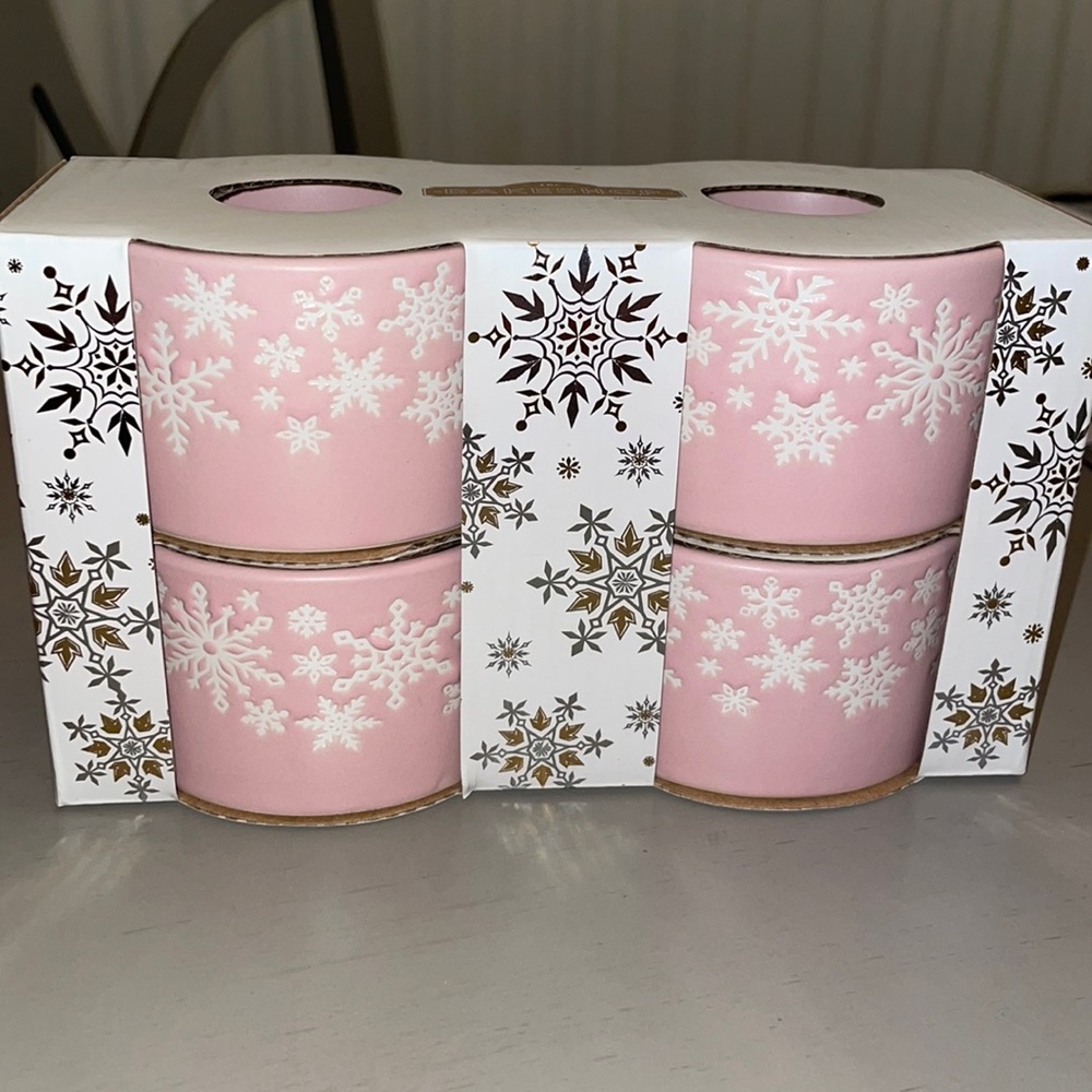 Bakeshop Pink Snowflake Rsmekins